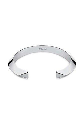 Bell Cuff In Sterling Silver Silver M