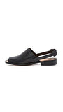 Rachel Comey Persea Slingback Sandals, Polished Black, 8 Bm Us