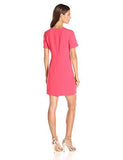 Mada Classic Crepe Short Sleeve Dress Rio Ruby 8