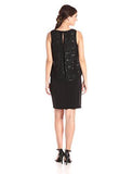 High Low Sequin Popover Dress, Black, 16