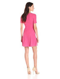 Trina Maliyah V Neck Sweater Dress Watermelon Large