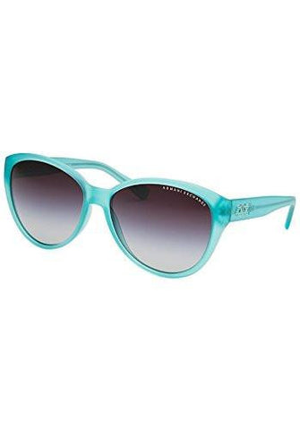Butterfly Transparent Sunglasses Turquoise & Blue