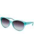 Butterfly Transparent Sunglasses Turquoise & Blue
