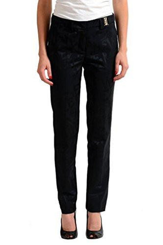 Jeans Black Patterned Casual Pants Us 4 It 40;