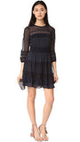 Long Sleeve Dress, Dark Navy, 8