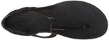 Isabella Tstrap Jelly Sandal Black 9 M Us