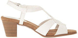 Base Level Dress Sandal White Snake 105 M Us