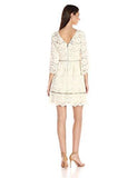 Vince Camuto Lace Fit And Flare Dress Ivory 4