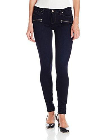 Indio Zip UltraSkinny Jeans, Ellora No Whiskers, 30