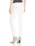 Casey Low Rise Super Skinny Jean With Flap, Optic White, 26