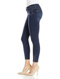 Jane Zip Crop Jeans, Avi No Whiskers, 32