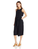 Vince Camuto Crepe Sleeveless Wide Leg Jumpsuit Black 2