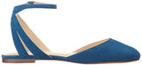 Nine West Begany Suede Ballet Flat Blue 9 M Us