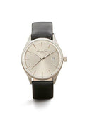 Kenneth Cole York Classic Quartz Stainless Steel And Black Leather Dress Watch Model: 10025930