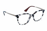 Prada Pr 11Tv Eyeglasses White Havana 53Mm