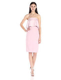 Colmun Bonded Dress, Soft Pink, 10