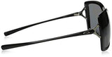 Splash Polarized Square Sunglasses, Polished Black, 58 Mm