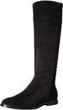 Donnily Riding Boot Black Suede 85 M Us