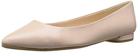 Nine West Onlee Leather Ballet Flat Pale Pink 75 M Us