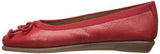 Fast Bet Ballet Flat Red Leather 8 W Us