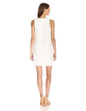 Banning Carmel Crepe Sleeveless Dress White Wash 8
