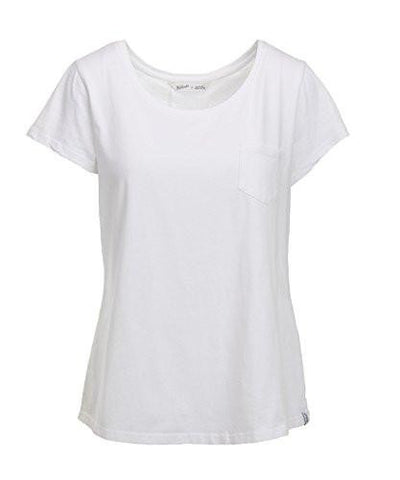 First Forks Short Sleeve Tee, White, M