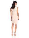 Beaded Dress With Artichoke Skirt, Champagne, 12