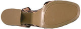 Betsey Johnson Claude Platform Dress Sandal, Leopard Velvet, 7 M Us