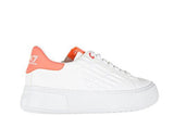 Shoes Leather Trainers Sneakers Classic Up White Us Size 6 288046 7P299 00010