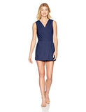 Surplice Skort Romper Dark Navy Small