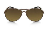 Womens Feedback Sunglasses Oo4079 Rose Gold/Brown Metal Polarized 59Mm