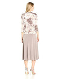 Two Piece Dress And Jacket Set, Taupe, 12