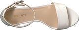 Nine West Prettysis Synthetic Wedge Sandal White 8 M Us
