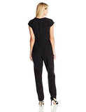 Eliza J Jumpsuit With Cut Out Detail At Neckline, Black, 8
