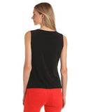 Cowl Neck Black Medium