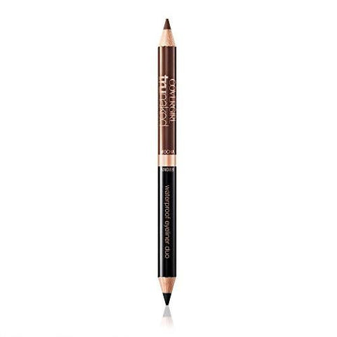 Trunaked Waterproof Eyeliner Duo Mocha/Ebony, .03 Oz