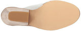 Nine West S Yannah Wedge Sandal White Leather 95 M Us