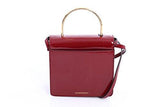 Bag In Red Leather Varnished Effect Size: One Size