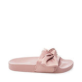 Silky Slide Sandal Pink Satin 9 M Us