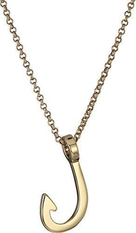 Miansai Minihook Necklace Polished Gold Necklace
