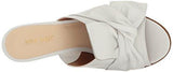 Nine West Byron Leather Mule White 10 M Us