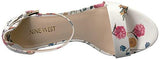 Nine West Pruce Patent Dress Sandal Whitemulti 8 M Us
