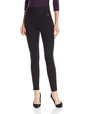 Modern Essential Power Stretch Legging With Wide Waist Band Black Medium