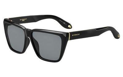 D28E5 Black 7002S Square Sunglasses Lens Category 3