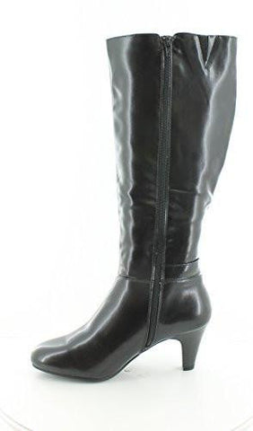Harloww Almond Toe Fashion Boots, Black, Size 6