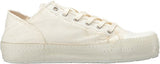Mm6 Maison Margiela Canvas Low Sneaker White Canvas Shoe
