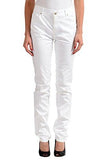 Jeans White Straight Leg Denim Jeans Us 5 It 41;