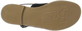 Maddie Flat Sandal Black 9 M Us