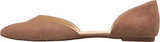 Nine West Starship Suede Ballet Flat Natural 55 M Us