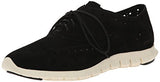 Zerogrand Wing Ox Oxford Black Suede 8 B Us